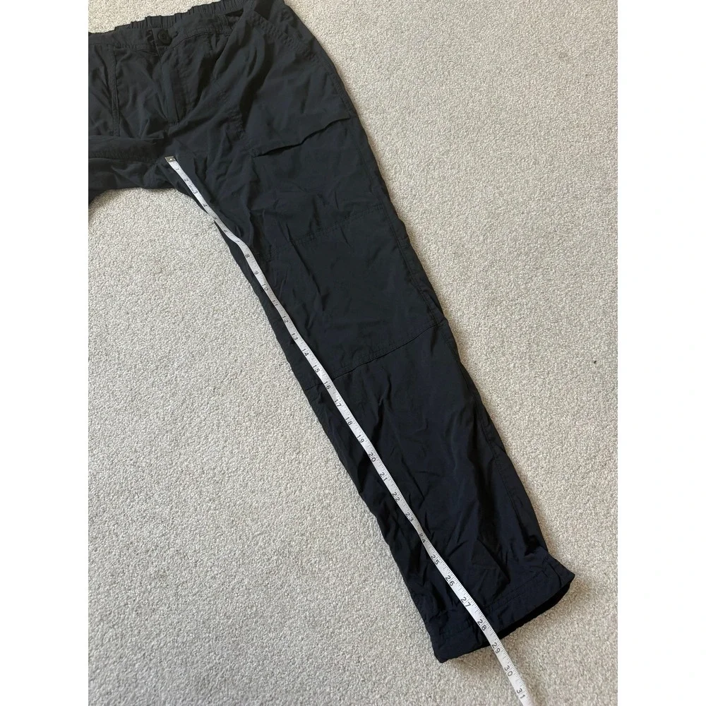 REI Co-op Gorpcore Hiking Pants Size 12 Black Nylon Spandex Stretch